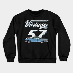 Vintage 57 Classic Car Crewneck Sweatshirt